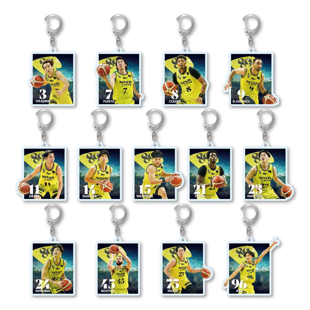 レイヤーアクリルキーホルダー 詳細画像 #3 岡島 和真 1